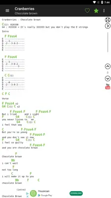 Guitar chords and tabs android App screenshot 5